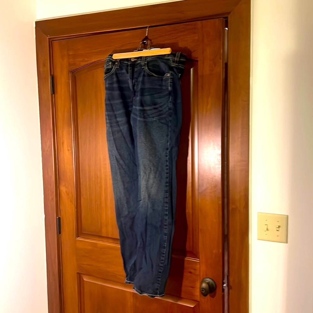 Signature Levi Strauss & Co. Dark Blue Jeans S51 STRAIGHT